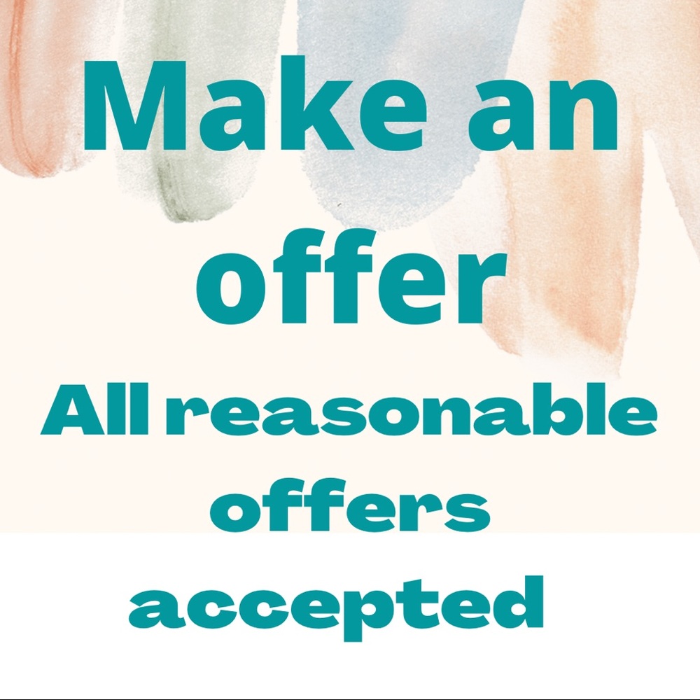 Make an offer on anything you see that you like.